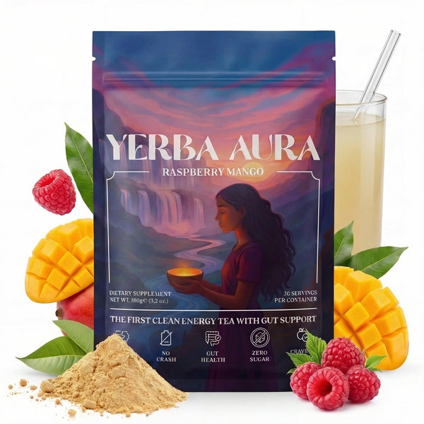 Yerba Aura - Инстантен чай за Фокус, енергия, лекота